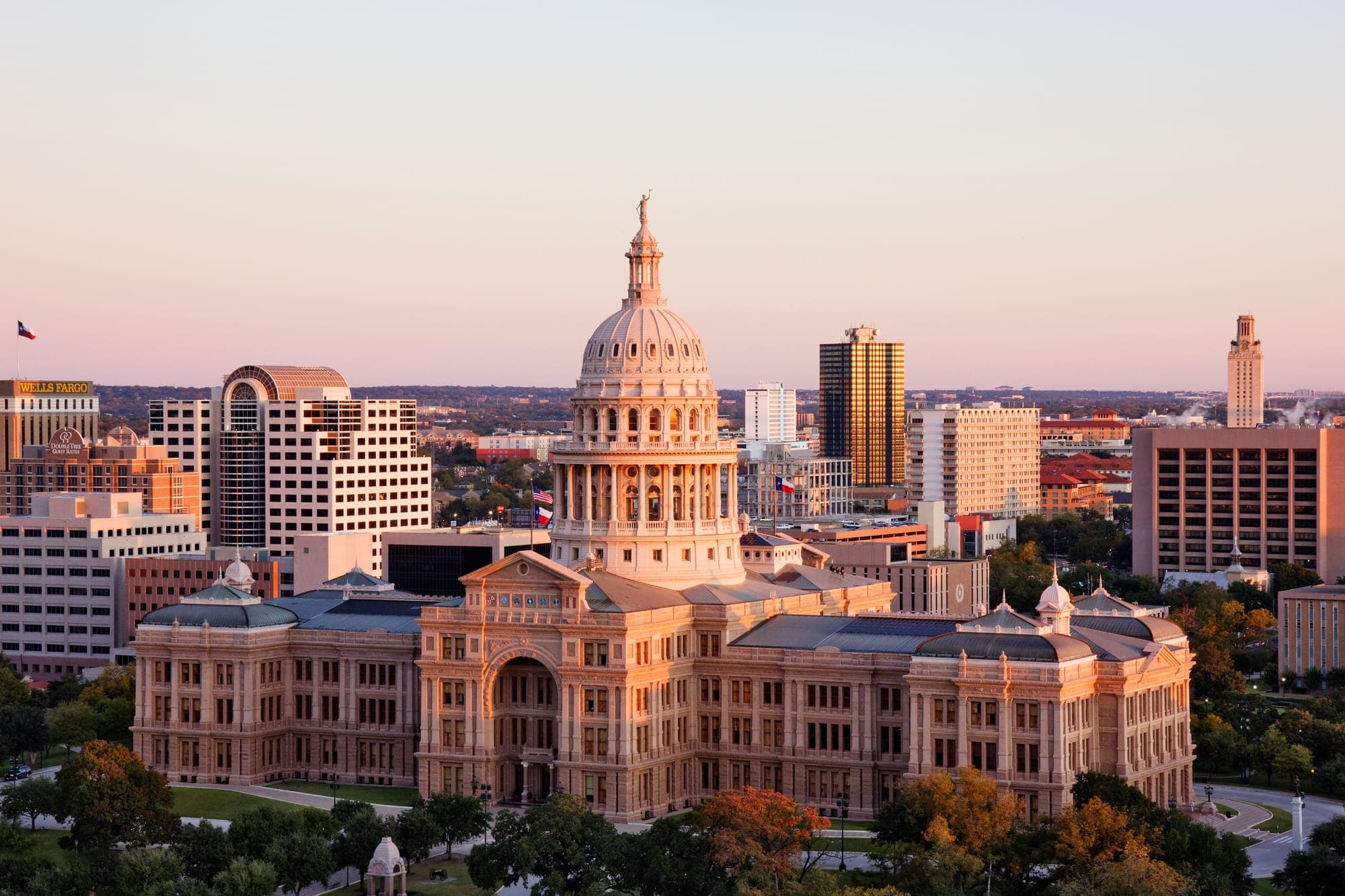 Construction site in Austin, Texas